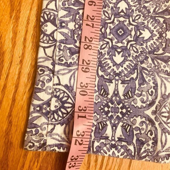 White House Black Market Patterned Pants - Picture 9 of 9